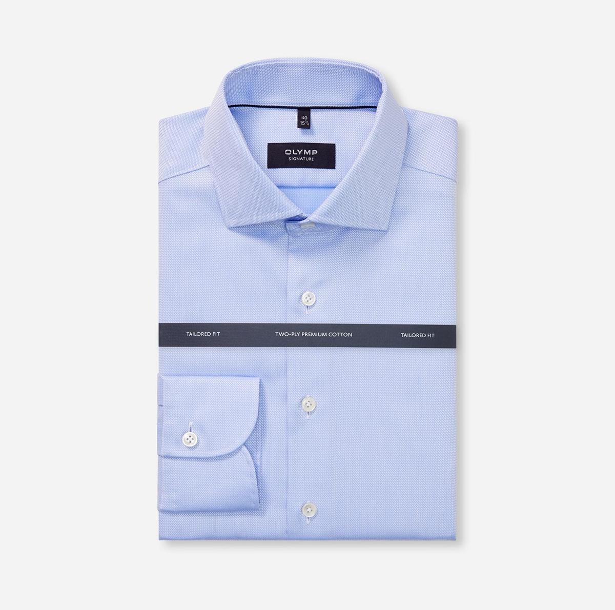 Signature by Olymp Overhemd 858184 Blauw 4