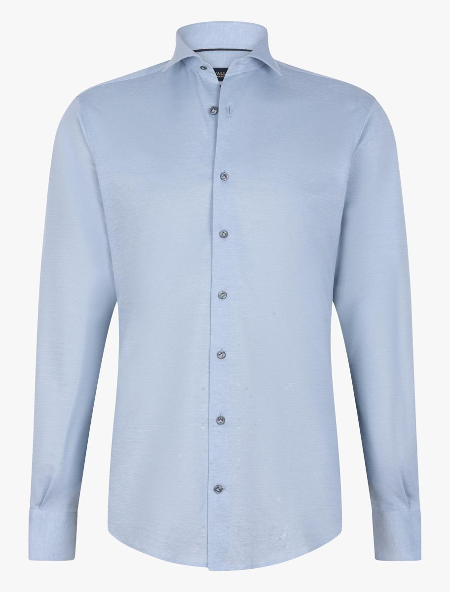 Cavallaro Overhemd Piquo Blauw 1