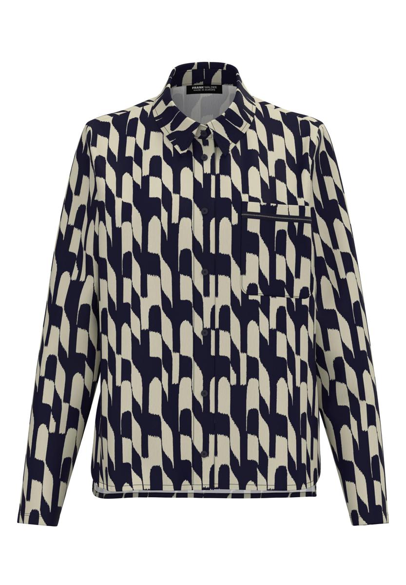 Frank Walder Blouse 621101 Beige 1