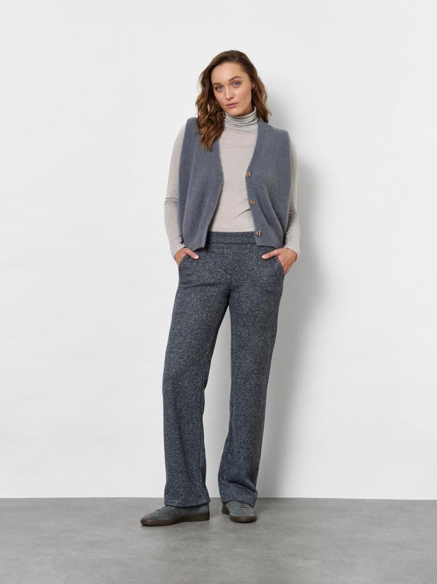 TONI Pantalon Jenny Wide Blauw 1
