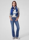 Rabe Sjaal 57-125940 Blauw 1