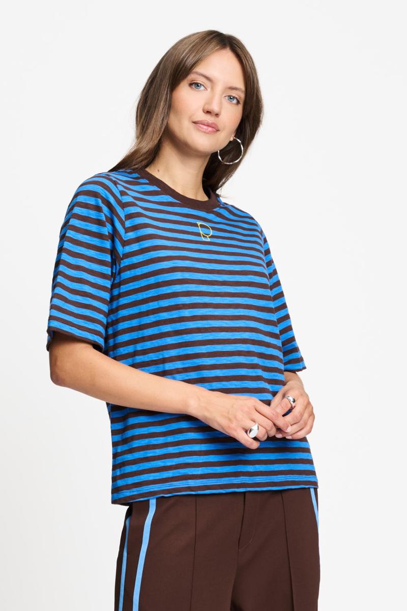 POM Amsterdam T-Shirt SP9718 Bruin 2