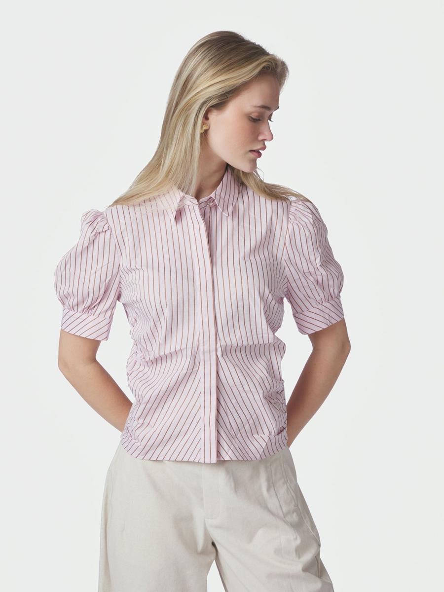 Neo Noir Blouse Frannie Roze 1