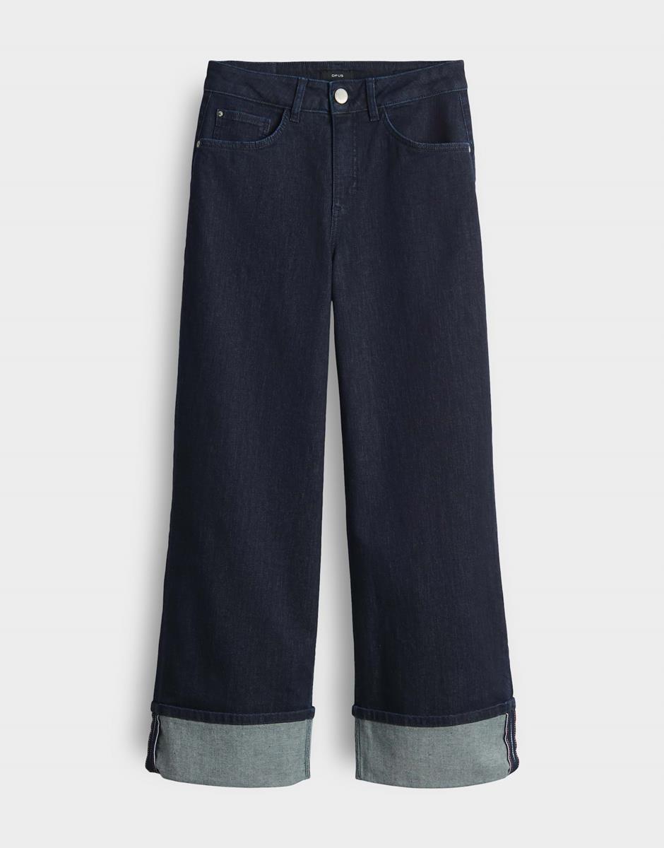 OPUS Jeans Miva Turn Up Blauw 2