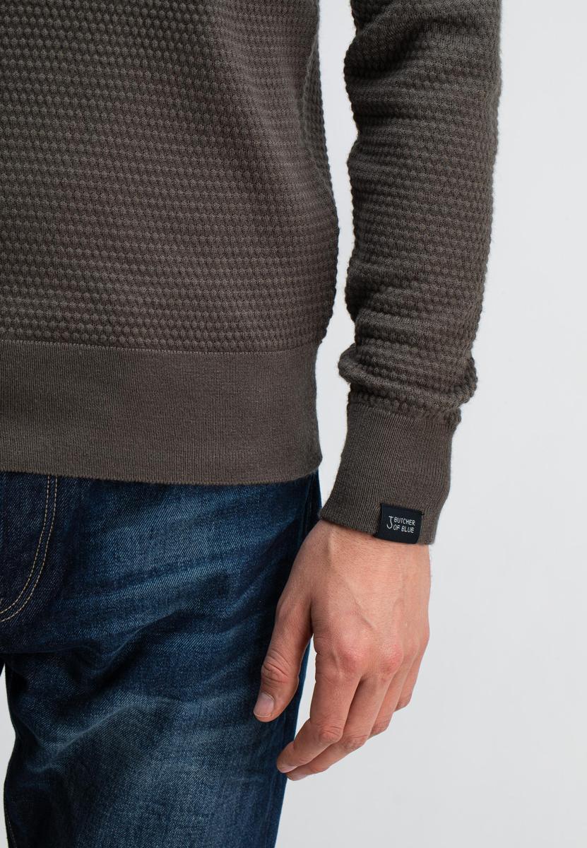 Butcher of Blue Trui M2526002 Bruin 6