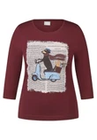 Rabe Longsleeve 57-114307 Rood 2