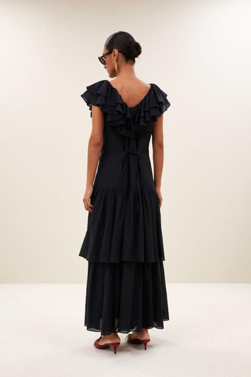 By-Bar Jurk Loren Zwart 3