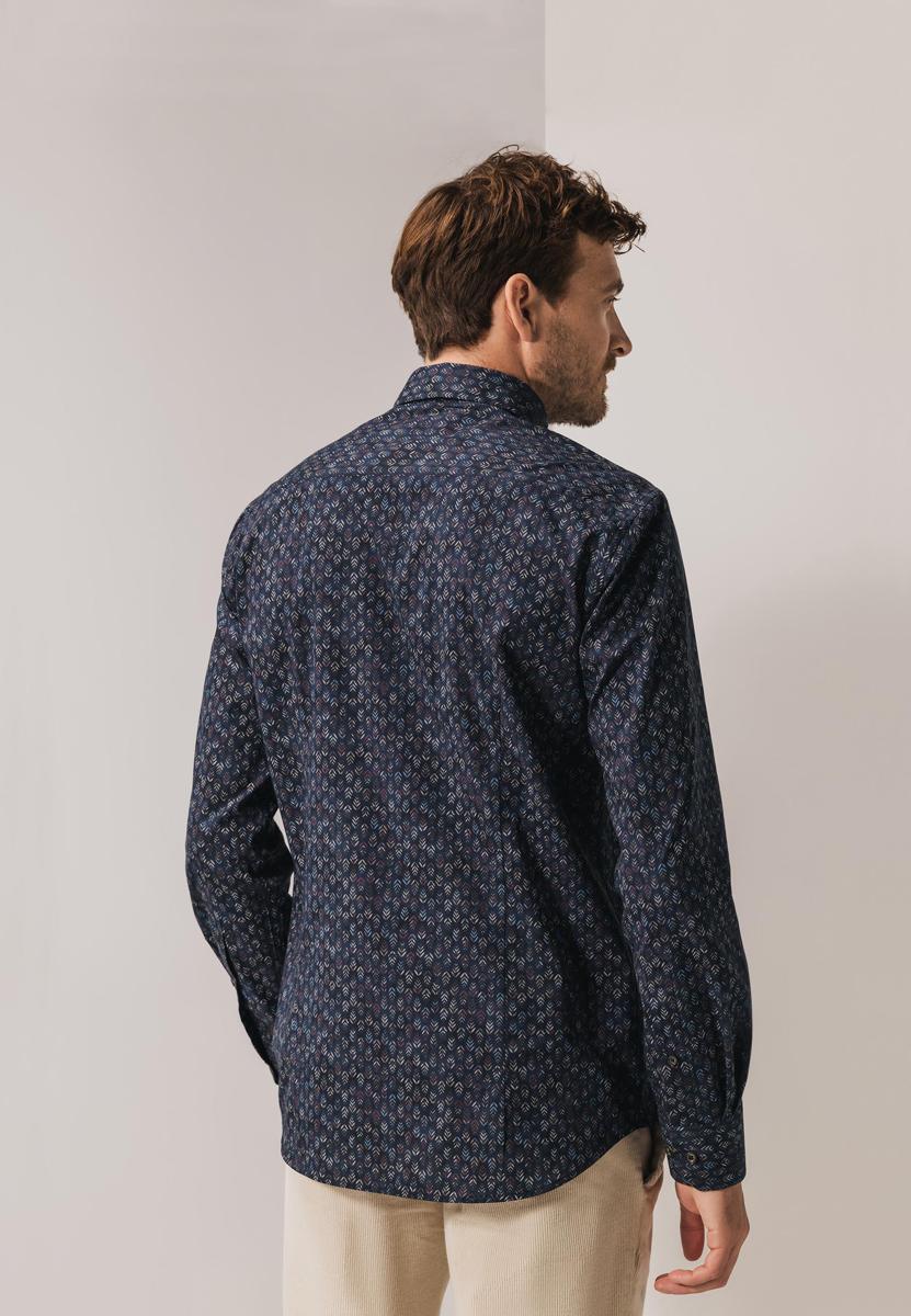 State of Art Overhemd 214-25909 Blauw 3