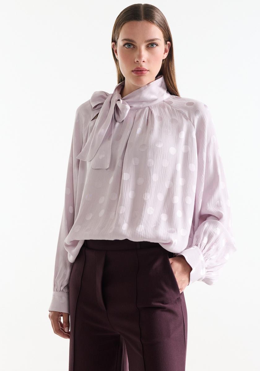 Jansen Amsterdam Blouse Kae Paars 1