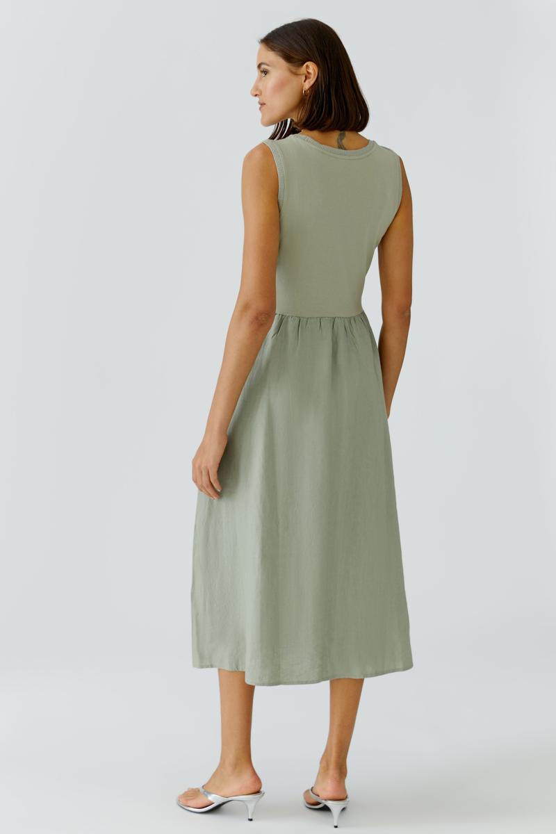 Oui Jurk 0097169 Groen 3