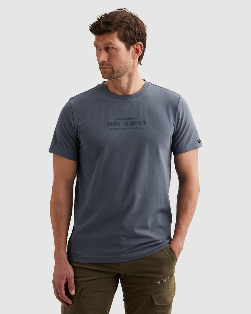 PME Legend T-Shirt PTSS2605584 Blauw 5