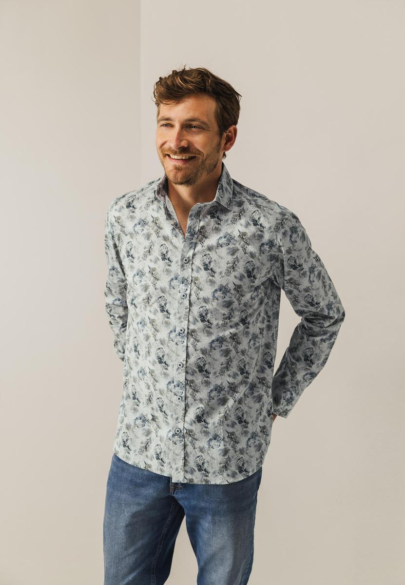 State of Art Overhemd 214-25265 Groen 1