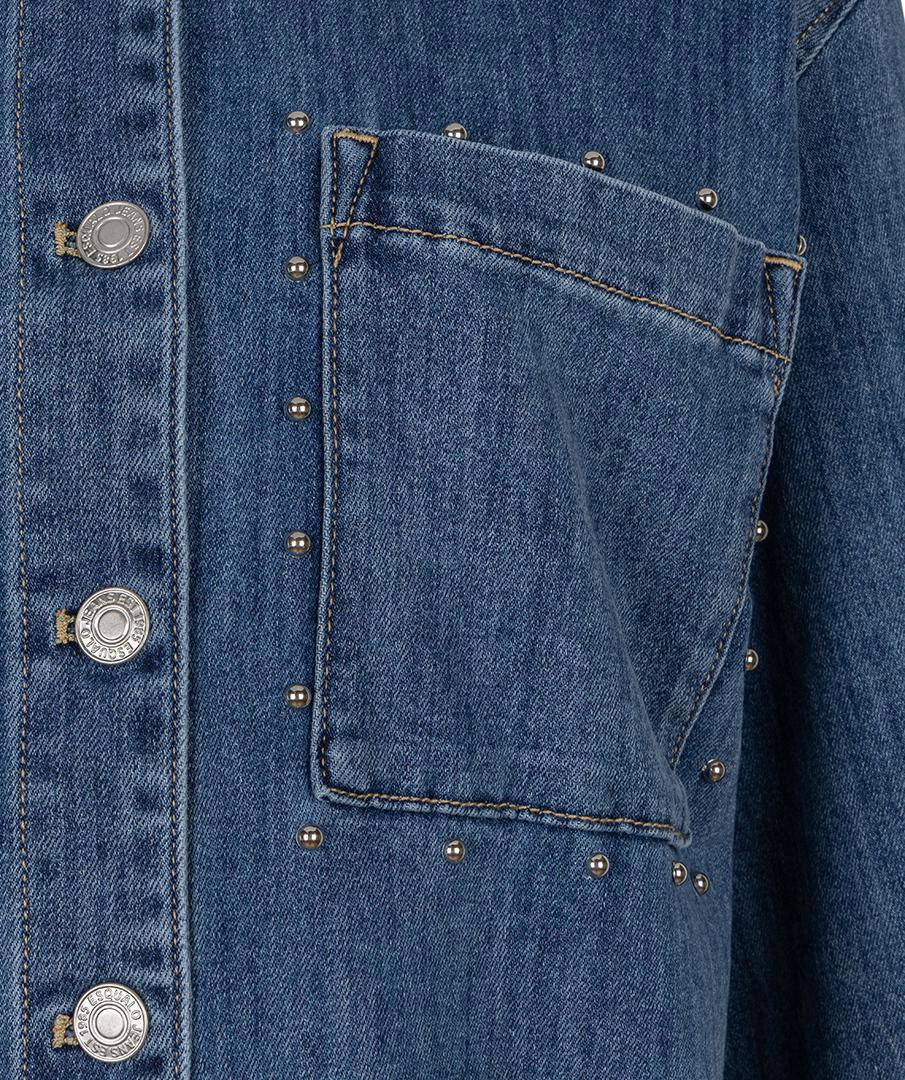 EsQualo Blouse SP26.12016 Blauw 5