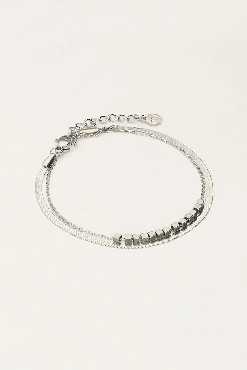 My Jewellery Armband MJ10158 Zilver 1