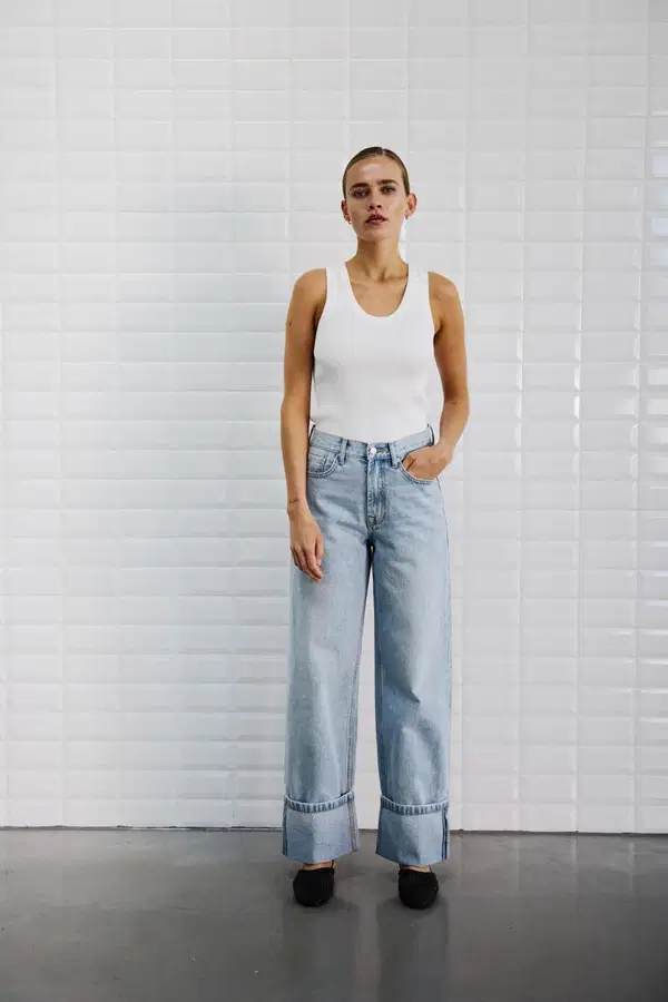 WithBlack Jeans 00001311 Blauw 1