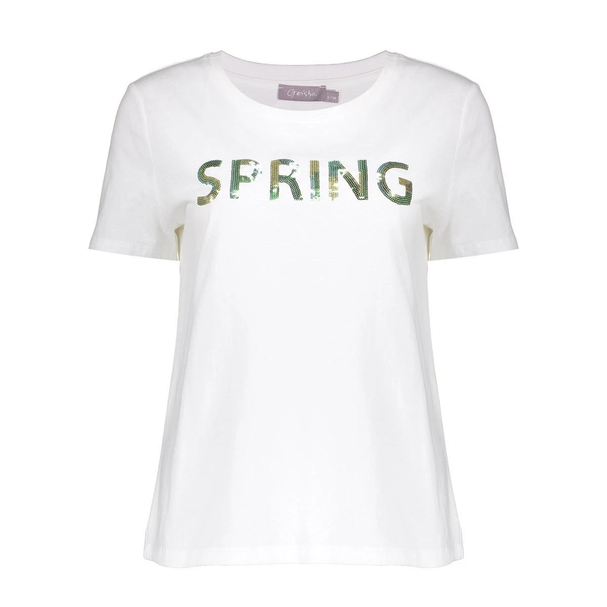 Geisha T-Shirt 62376-41 Off-White 2