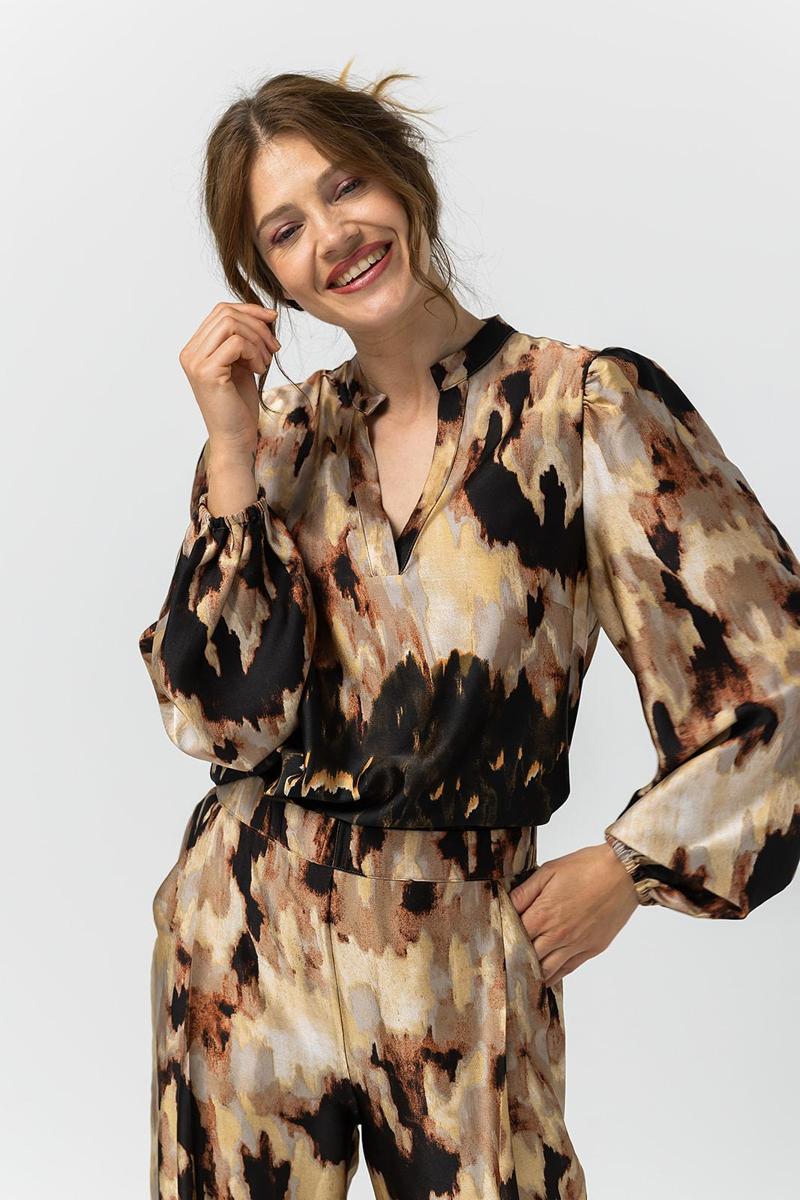 Label DOT Blouse Adoree Beige 1