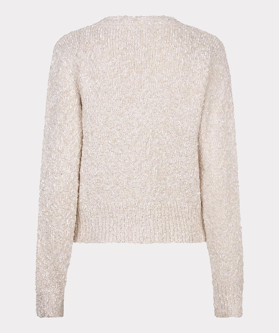 EsQualo Vest F25.02538 Off-White 2