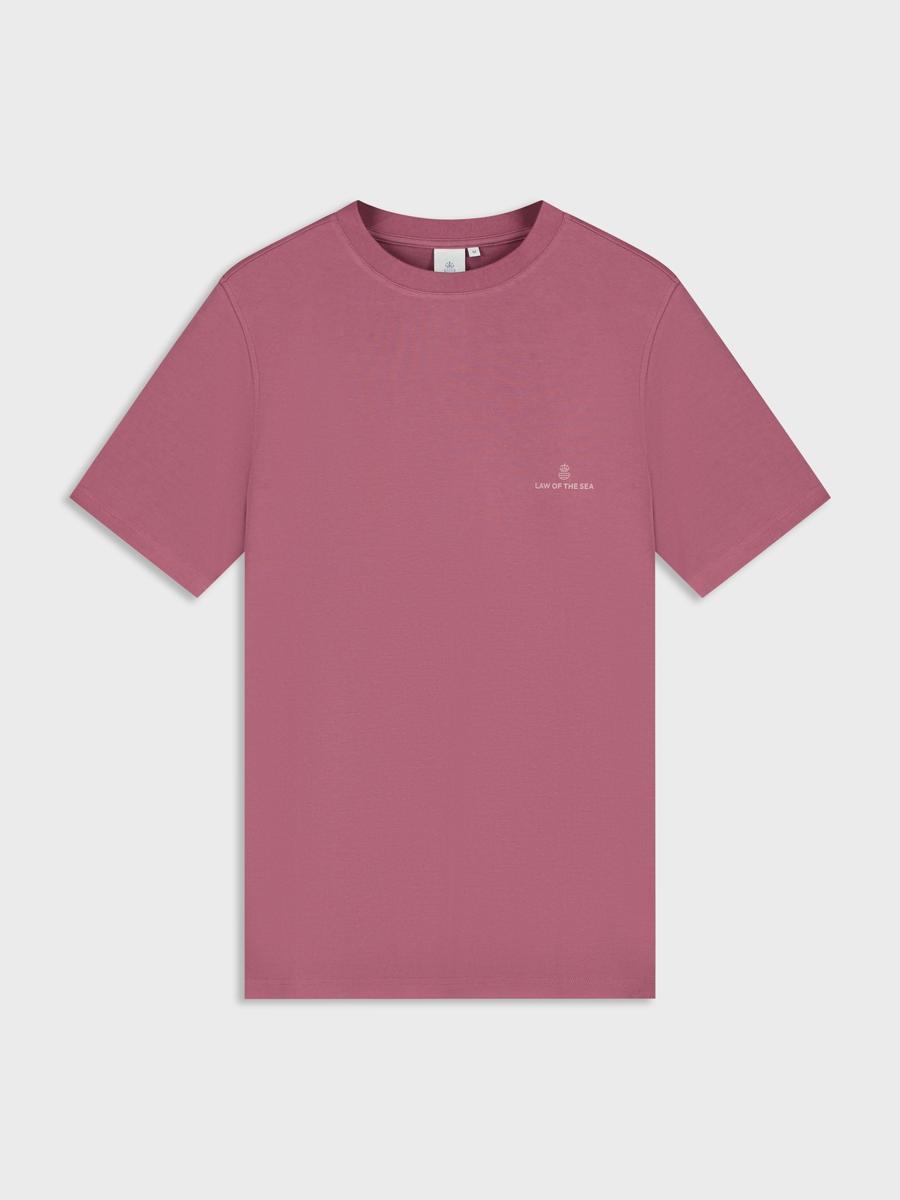 Law of the Sea T-Shirt Logo Roze 2