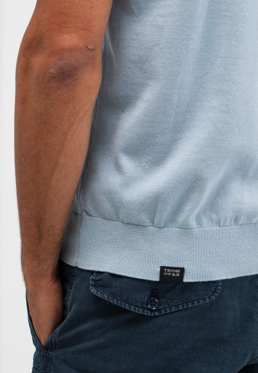 Butcher of Blue Polo M2616018 Blauw 6