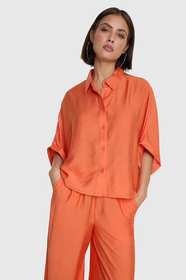 Alix The Label Blouse 2606929769 Oranje 1