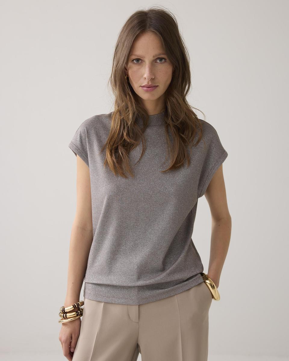 Summum T-Shirt 3s5091-30685 Taupe 1