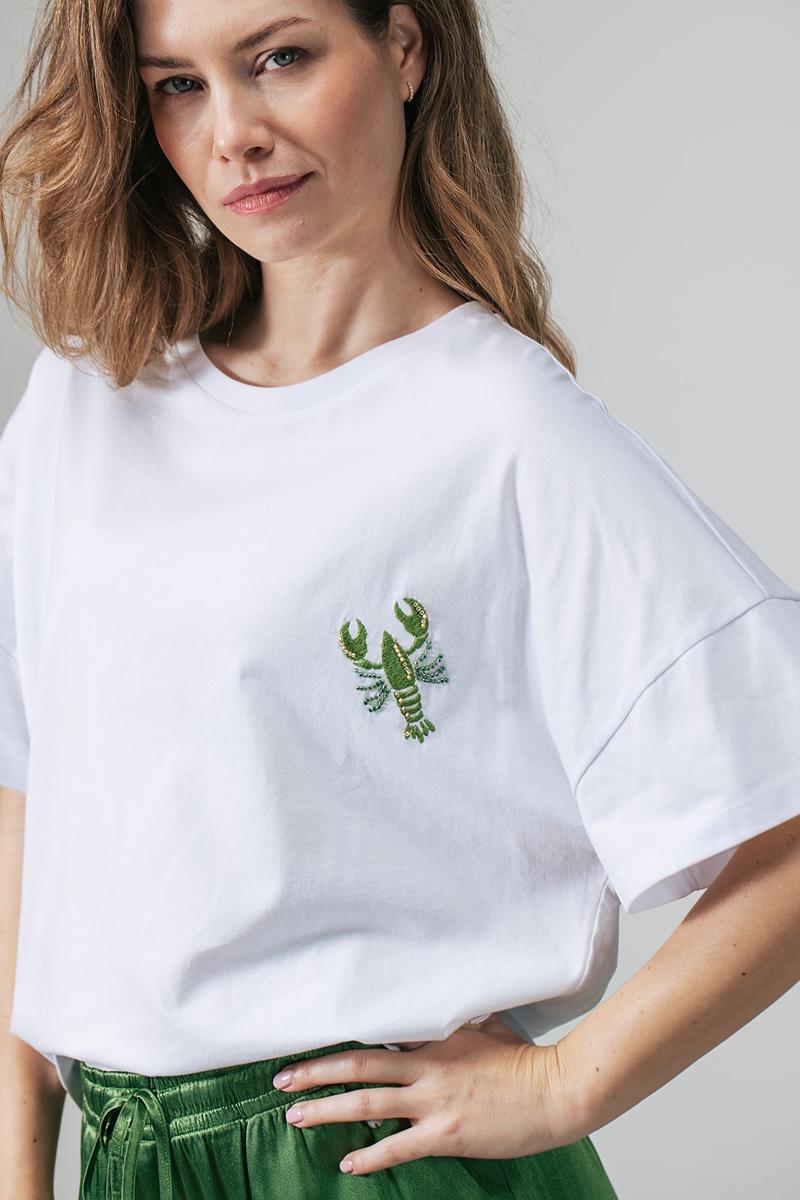 Label DOT T-Shirt 2615017 Wit 1