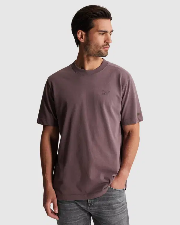 Cast Iron T-Shirt CTSS2605587 Paars 1