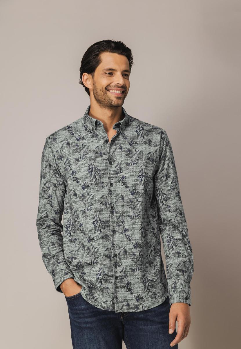 State of Art Overhemd 214-25258 Blauw 1