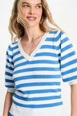 POM Amsterdam Trui SP9494 Blauw 4