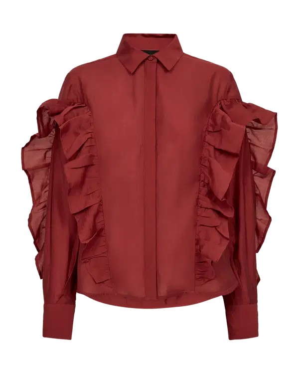 Copenhagen Muse Blouse Molly Rood 1