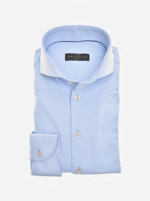 John Miller Overhemd 5346516 Blauw 1
