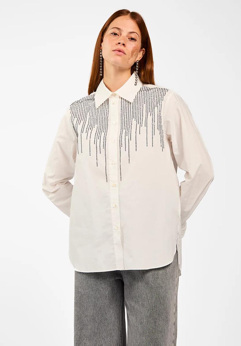 Aaiko Blouse JOAN STRASS CO 52 Wit 1