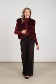 NUKUS Gilet NKF08026 Rood 5