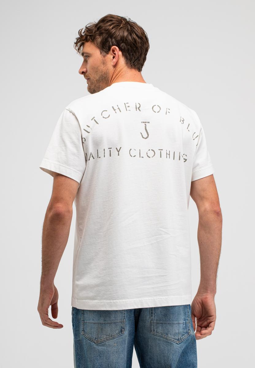 Butcher of Blue T-Shirt M2613040 Wit 5
