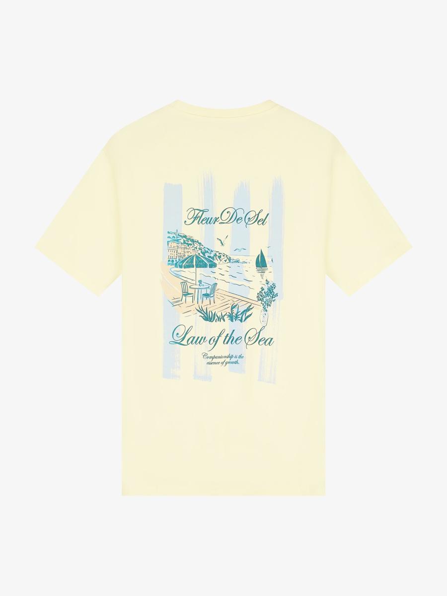 Law of the Sea T-Shirt Alfresco Geel 2