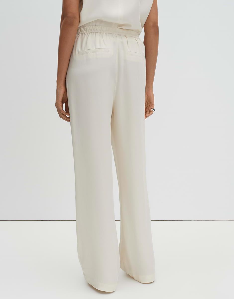 SOMEDAY Pantalon Cevil Flow Off-White 5