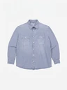 Butcher of Blue Overshirt Blaine Blauw 2