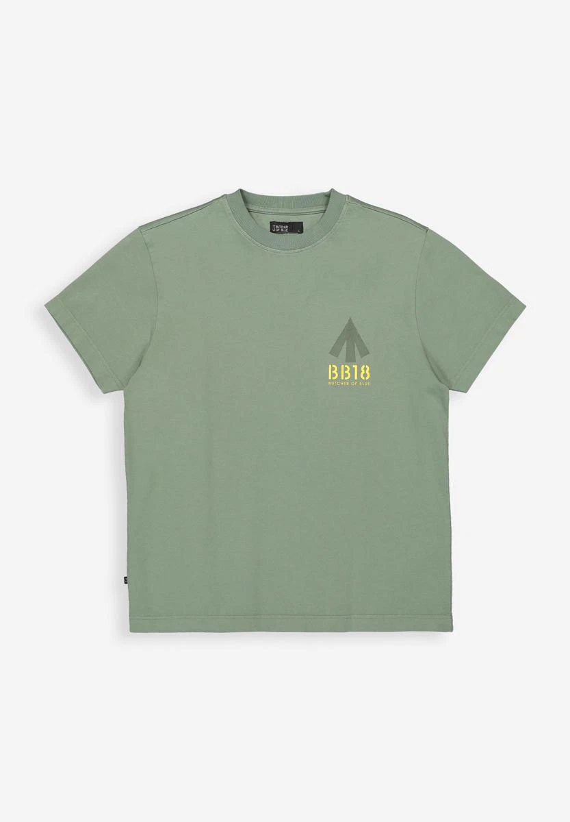 Butcher of Blue T-Shirt Army Carlow Groen 2