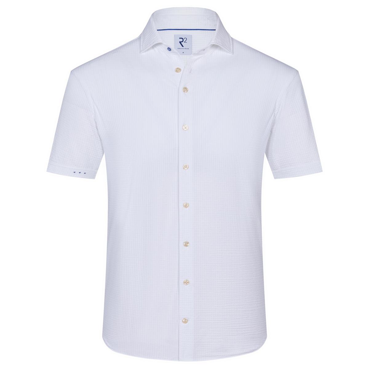 R2 Amsterdam Overhemd 132.WSPSS.031 Wit 1