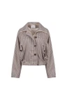 NUKUS Blazer NKF13166 Bruin 1
