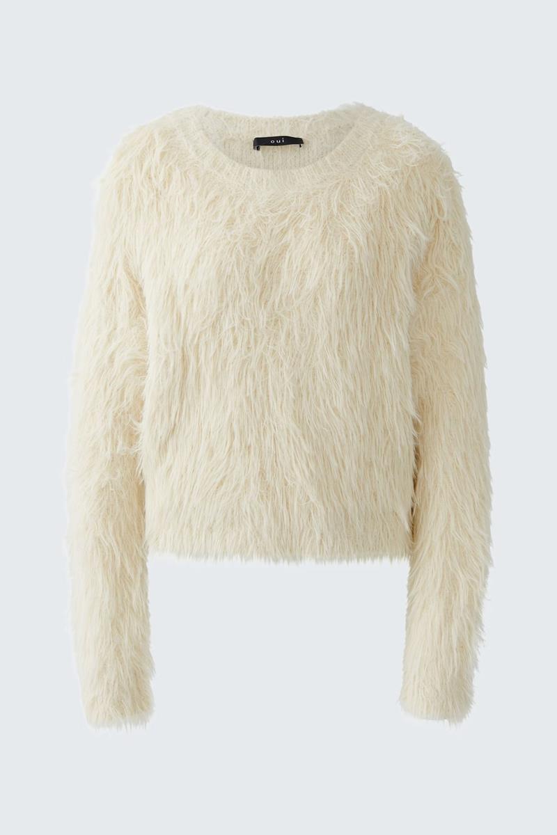 Oui Trui 0086064 Off-White 2
