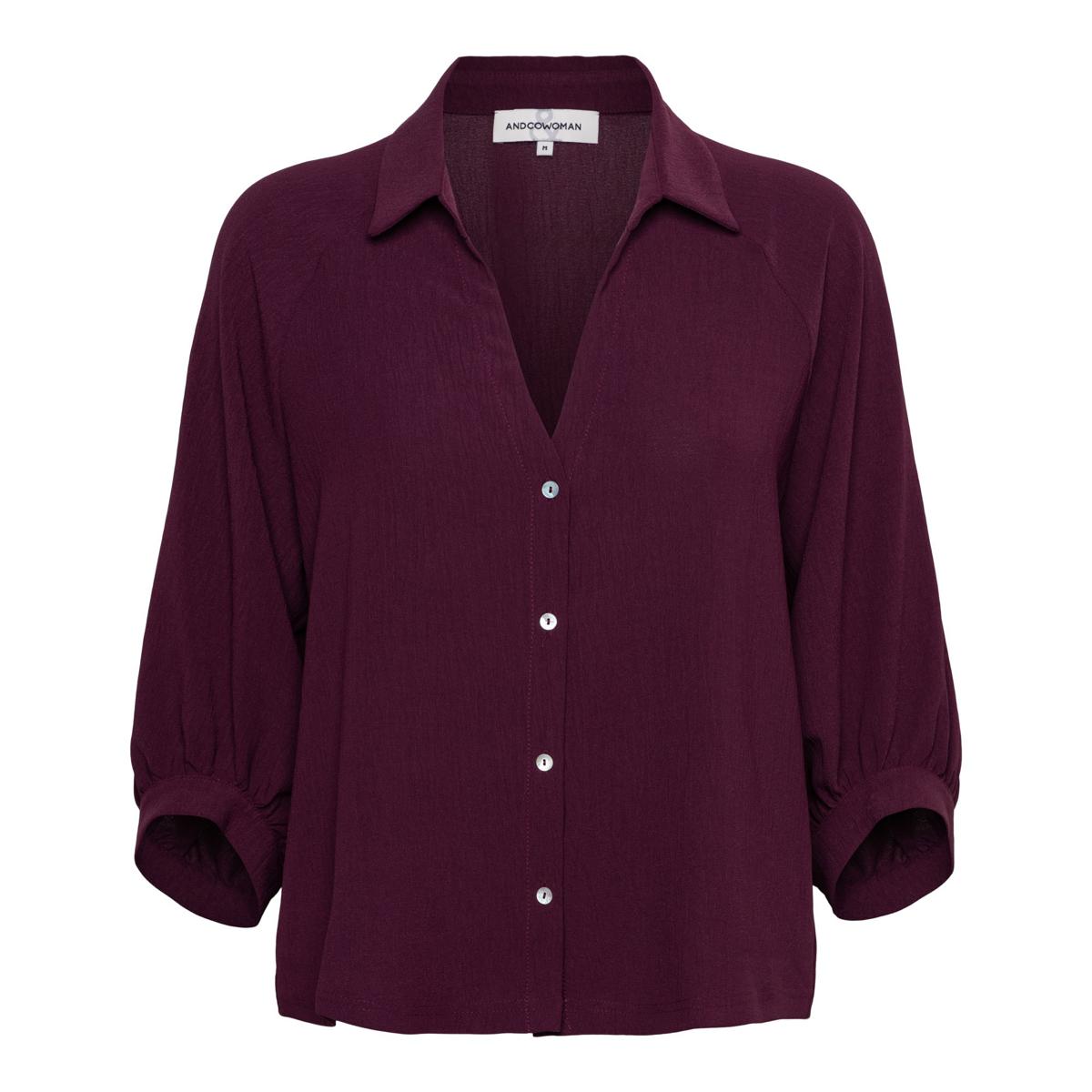 &Co Woman Blouse BL436 Paars 1