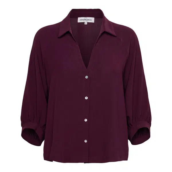&Co Woman Blouse BL436 Paars 1