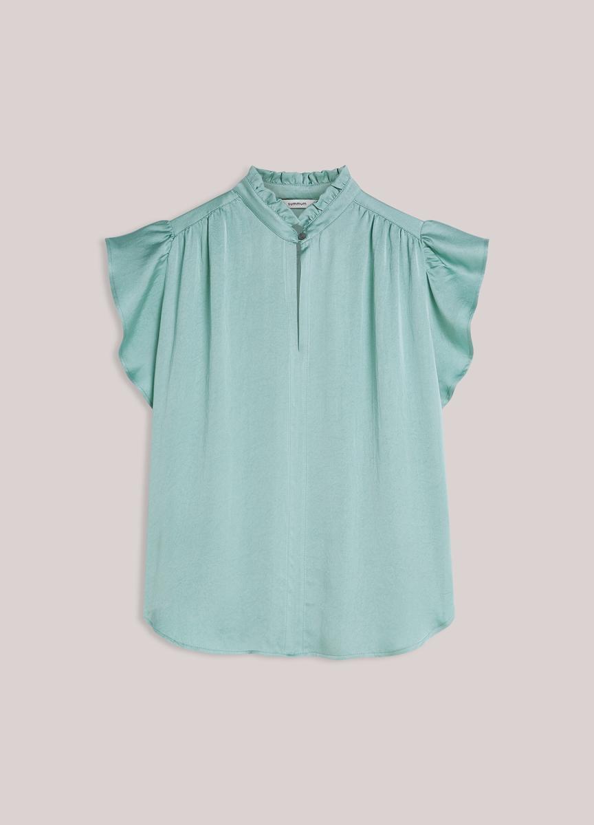 Summum Blouse 2s3488-11817 Blauw 2