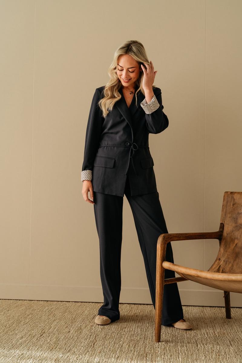 &Co Woman Pantalon Grace Blauw 5