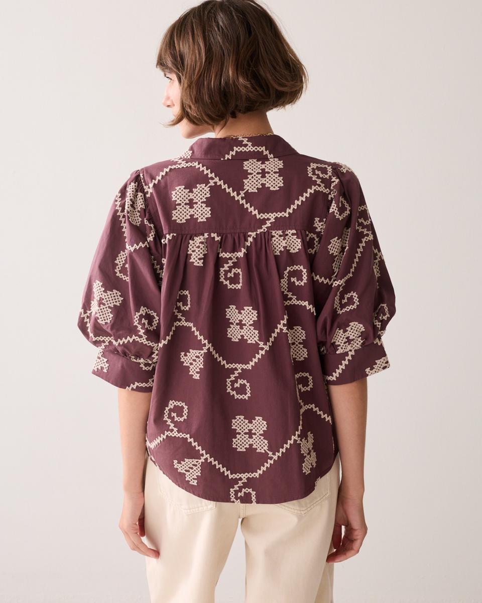 Summum Blouse 2s3500-12446 Paars 6