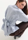 Jansen Amsterdam Blouse LIVIA W26 Blauw 2