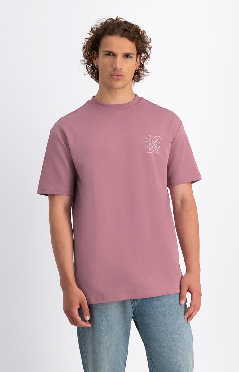 Law of the Sea T-Shirt Seismic Artwork Roze 1