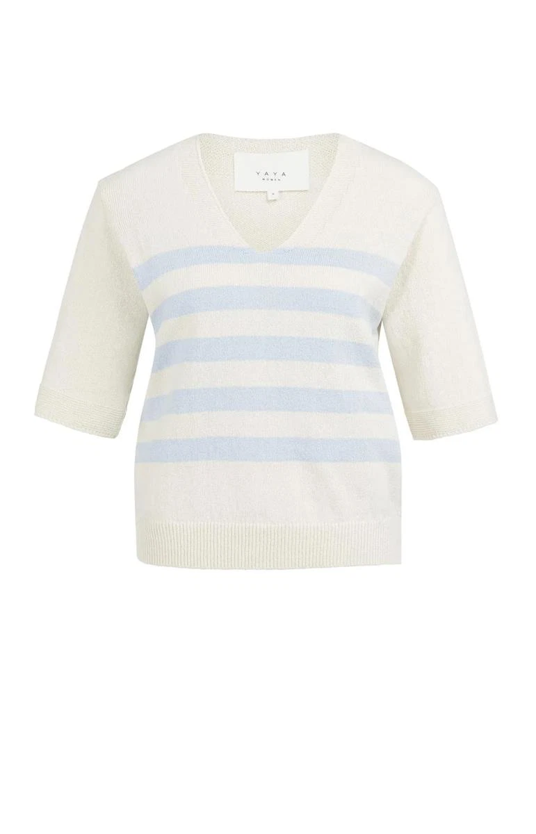 YAYA Trui 01-000561-603 Blauw 1